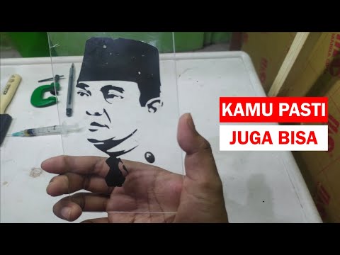 Review Lem Bening Akrilik Super  & Cara penggunaan nya. 