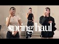 SPRING CLOTHING HAUL! basic staples i&#39;ve been wearing and styling for this season | Colleen Ho