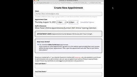 WCOnline In person Session Tutorial Video