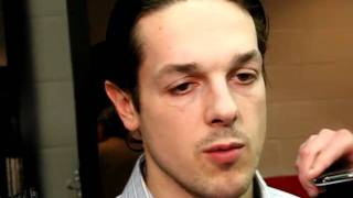 Danny Briere talks about the loss to the New Jersey Devils