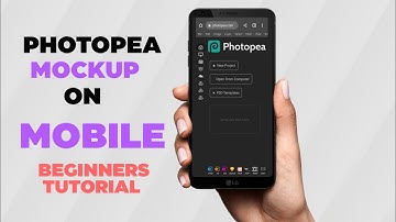 Photopea Mockup Tutorial Beginners On Mobile | How To Mockup Design | Jhex Graphics