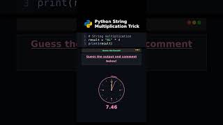 Celebrity Python String Multiplication Trick #codingchallenge Net Worth