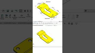 Day 87 | SolidWorks Exercise For Beginners #cad #shorts