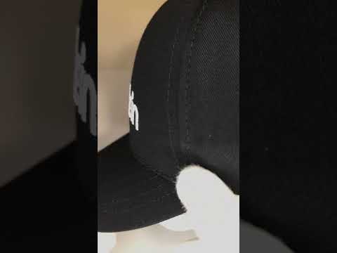 Стильна кепка Calvin Klein чорна | Розмір M (54-58 см), видео 1