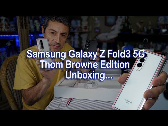 Samsung Galaxy Z Fold 3 5G Thom Browne Special Edition