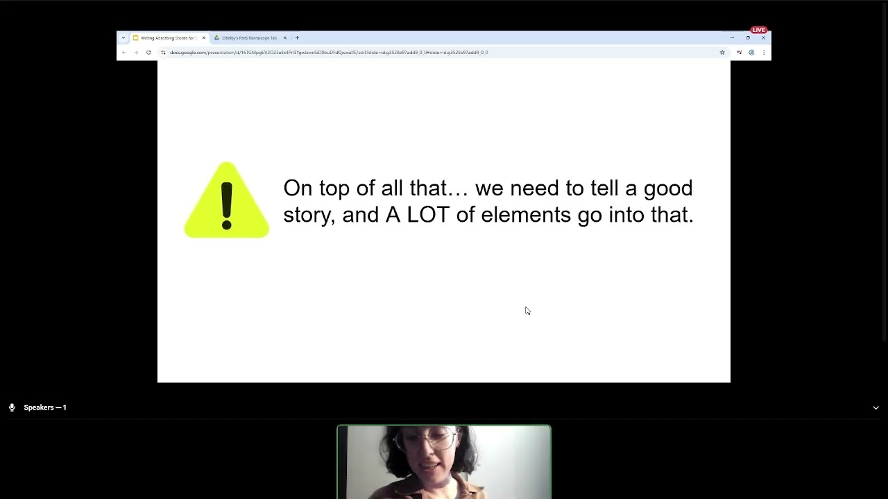 NarraScope 2025 - Writing Absorbing Stories for Short Attention Spans