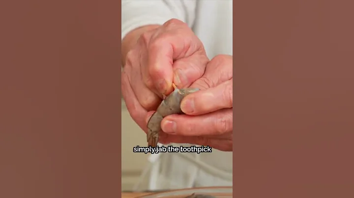 🦐 3 Ways to Devein Shrimp & Prawns #Shorts