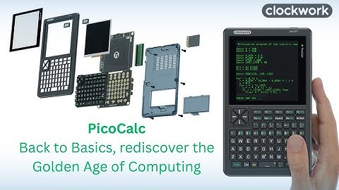 Unboxing the Clockwork Pi PicoCalc – Retro Computing in Your Pocket!