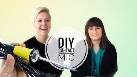 DIY Contact Microphone - Soldering Stuff