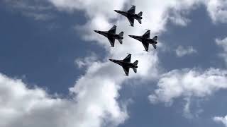 Air Force Thunderbirds Air Show before the 2023 Daytona 500