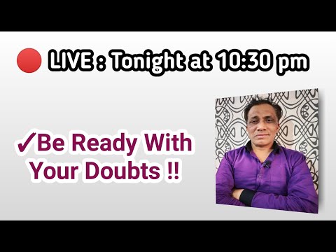 LIVE Doubts Session