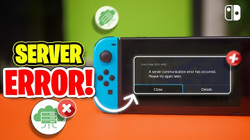How To Fix Nintendo Switch Error "A Server Communication Has Occurred"