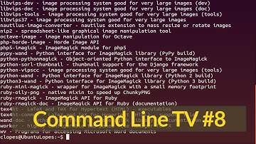 Command Line TV #8: Package managers