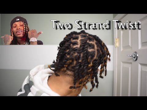 Loc Update Two Strand Twist With Dreads King Von Style Youtube