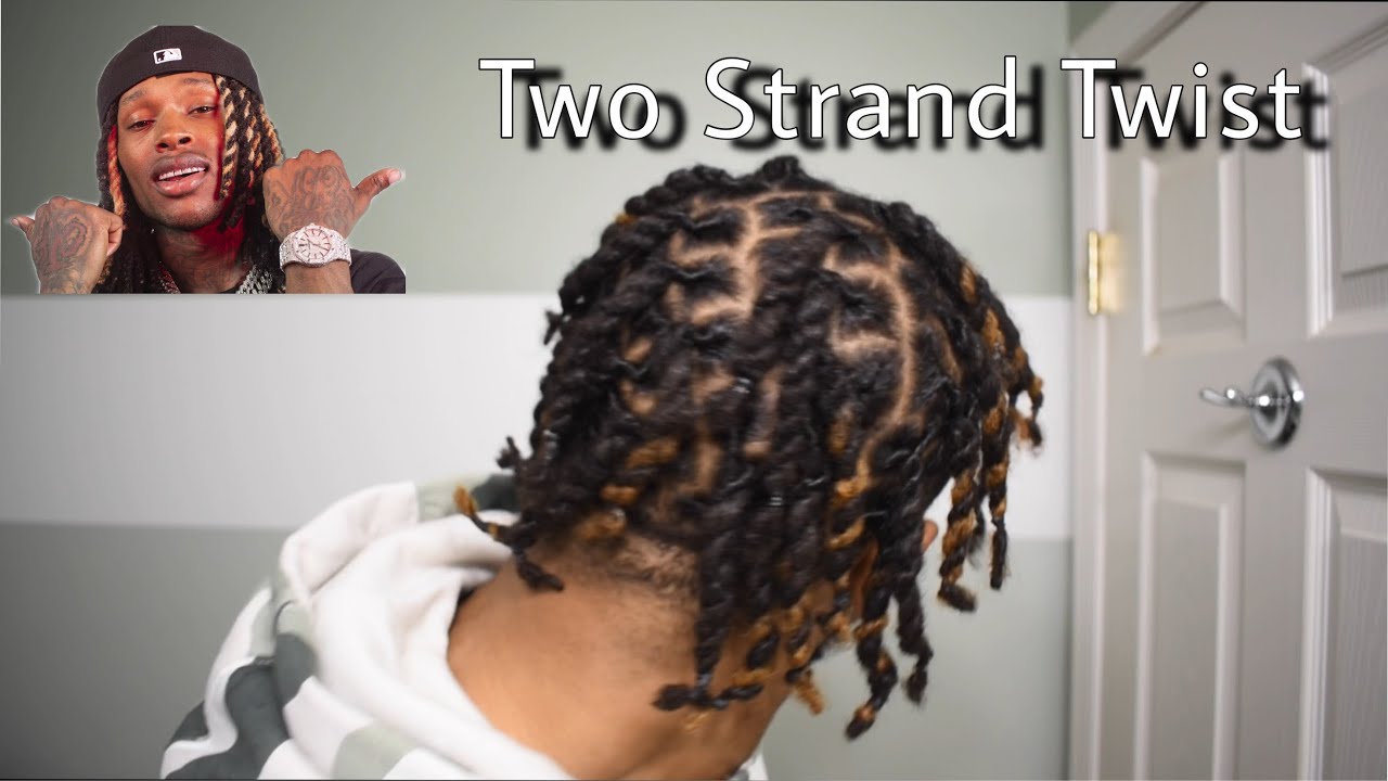 Loc Update Two Strand Twist With Dreads King Von Style Youtube