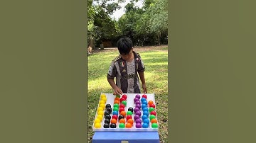 Puzzle sort ball game solve very smart