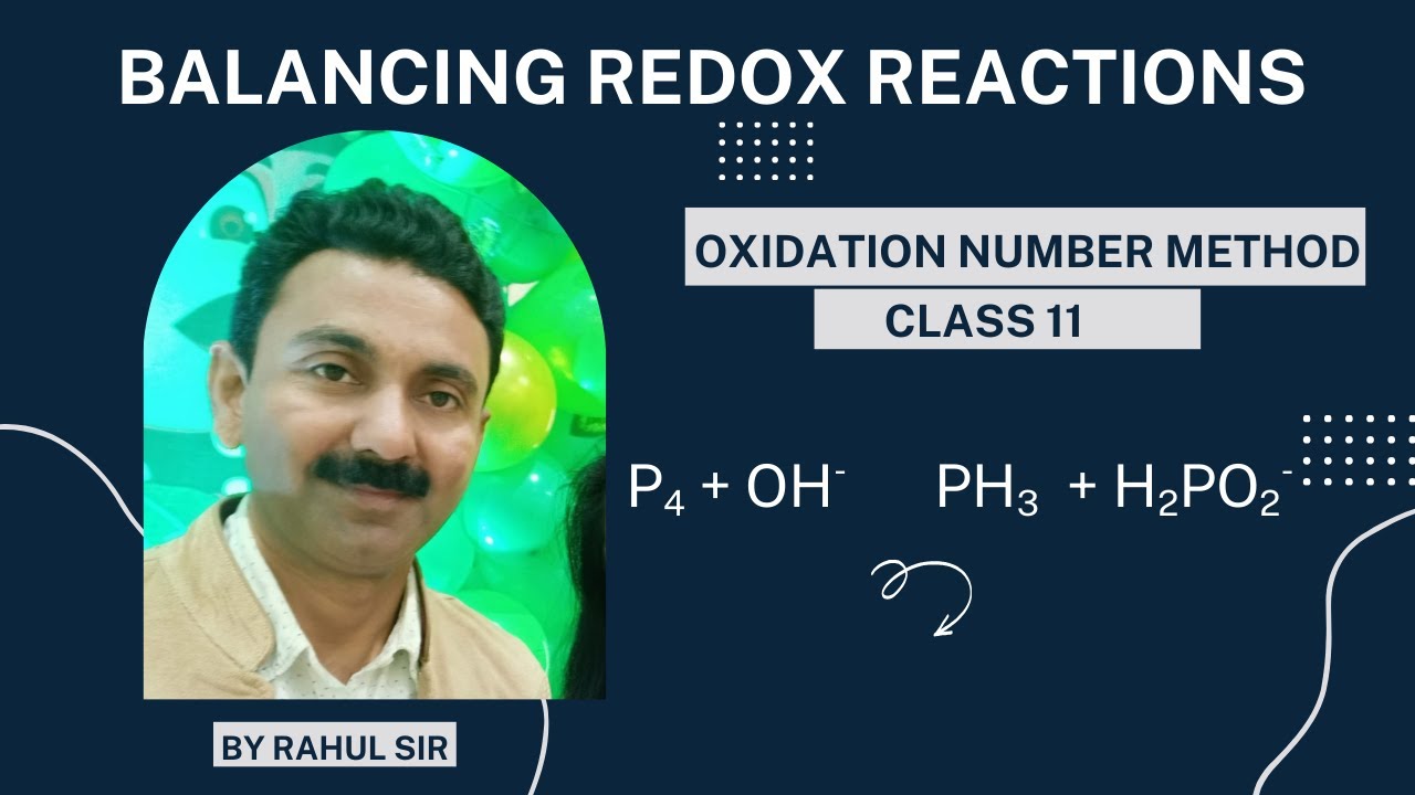 Balancing Chemical Equation oxidation Number method | Redox Reaction ...