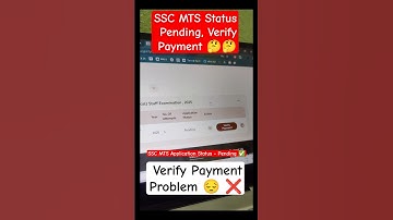 Application Status Pending  | Verify Payment