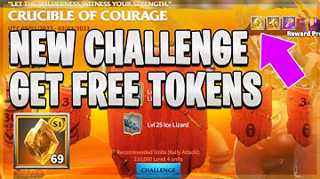 Cruicble of Courage [ Get Free Hero Token ] Karuak Challenge in RoK  | Call of Dragons