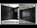 Molduras de Madera en Pared|| Ultima Tendencia