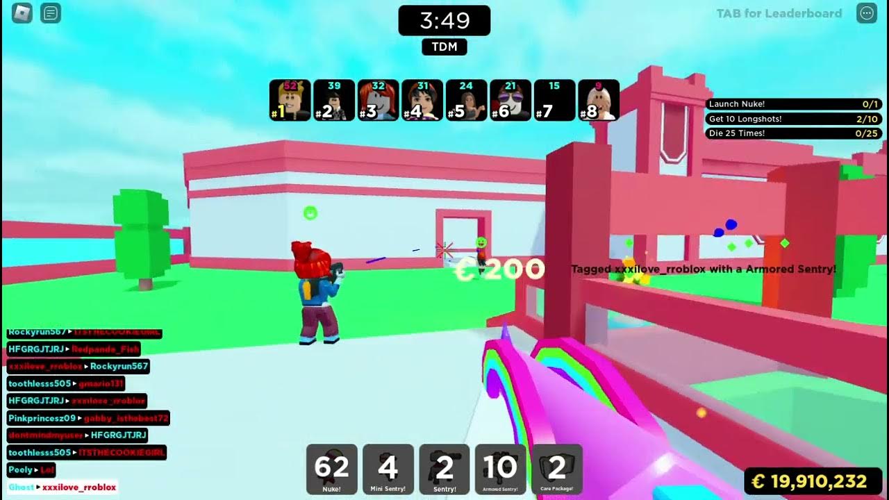 Unicorn Gun Actually Good?! Roblox Big Paintball YouTube