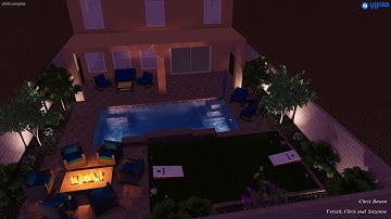 Vetsch Backyard Oasis- Thunderbird Pools and Spas- ThunderScapes