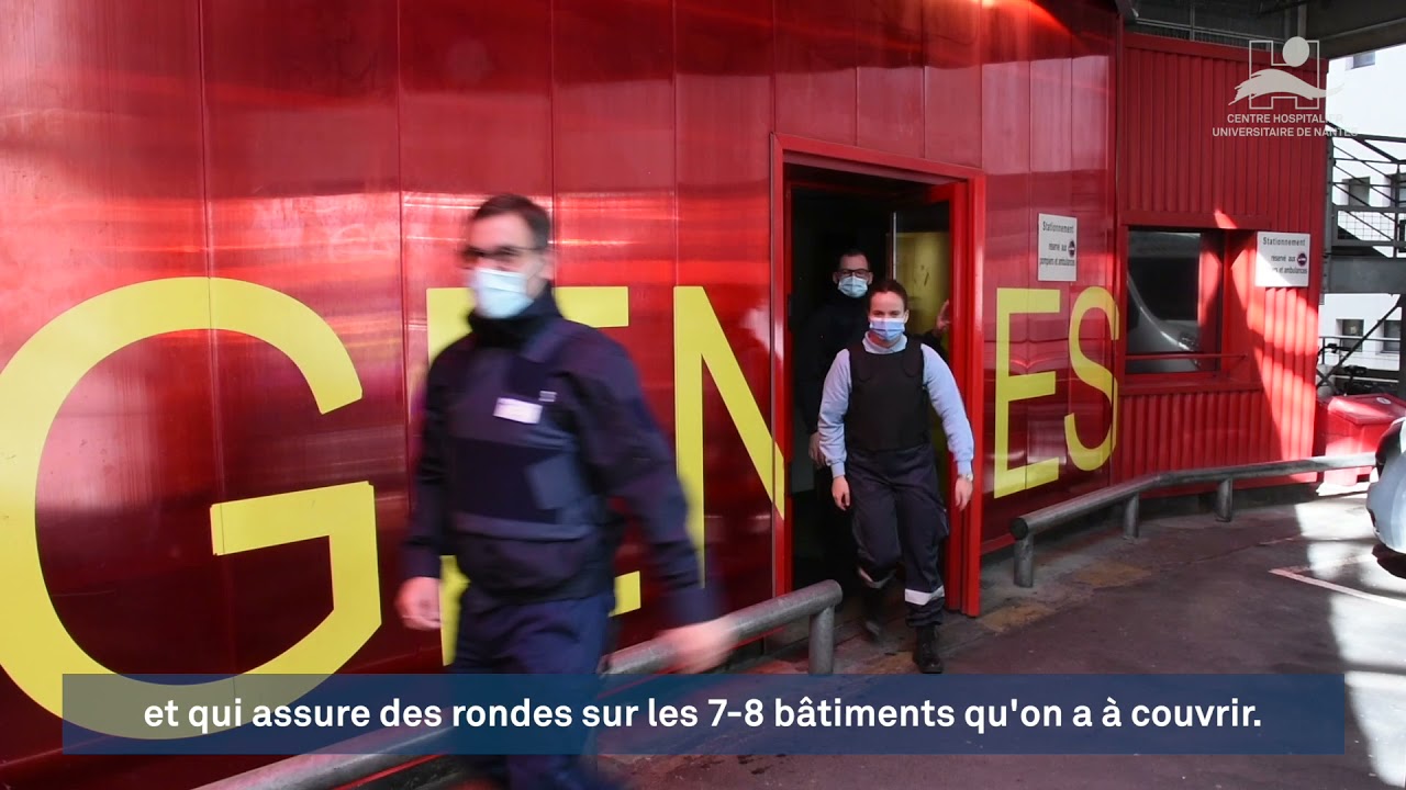 Au cœur du service sûreté de l'Hôtel-Dieu du CHU de Nantes