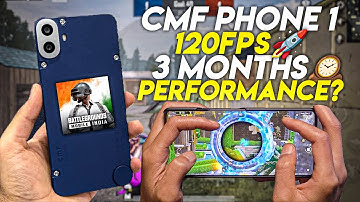 CMF Phone 1 After 3 Months – Still Good for Gaming in 2025? BGMI & PUBG Real Test! | 120fps Review