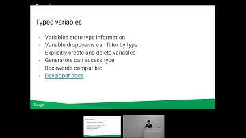 Blockly Developer Summit 2018: Show and Tell of New Features for Blockly