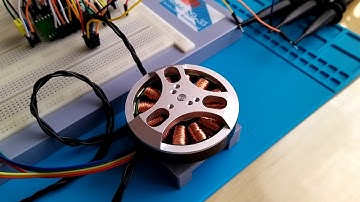 BLDC Controller with L6234 and STM32303. Auto-calibration procedure.