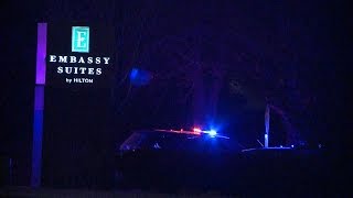 Two hurt in shooting at Brookfield hotel