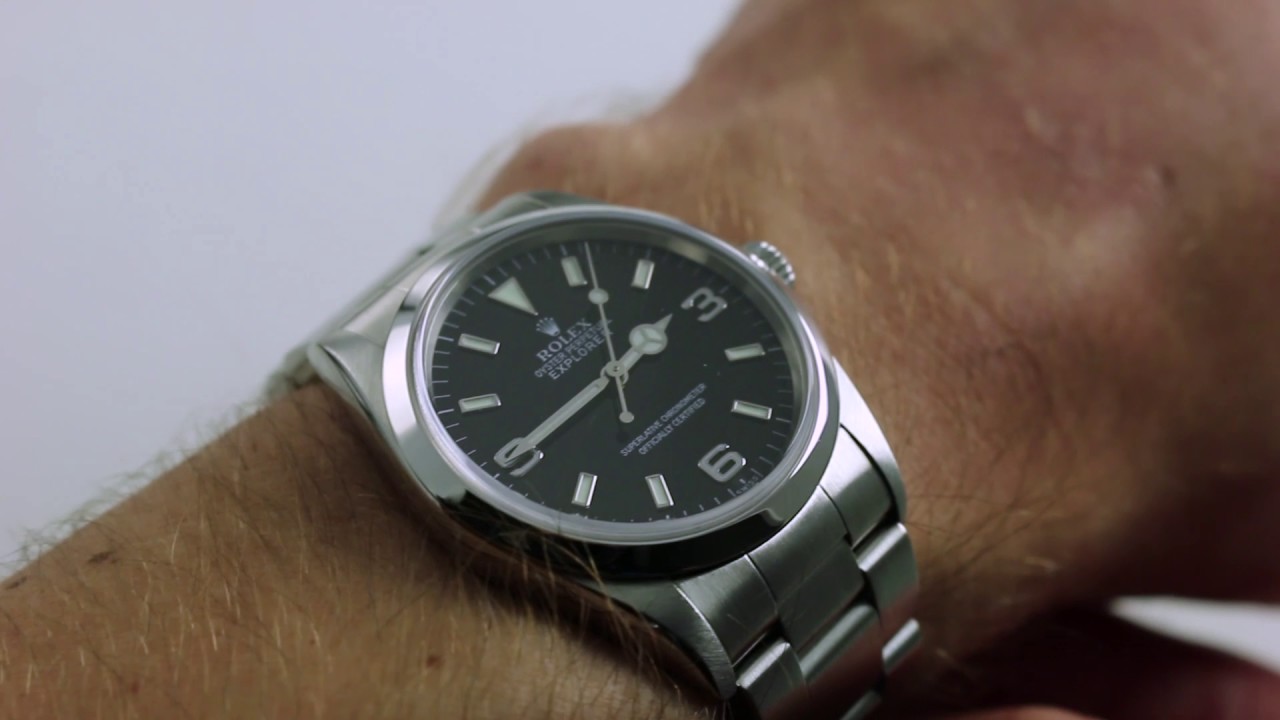 pre owned rolex explorer 1