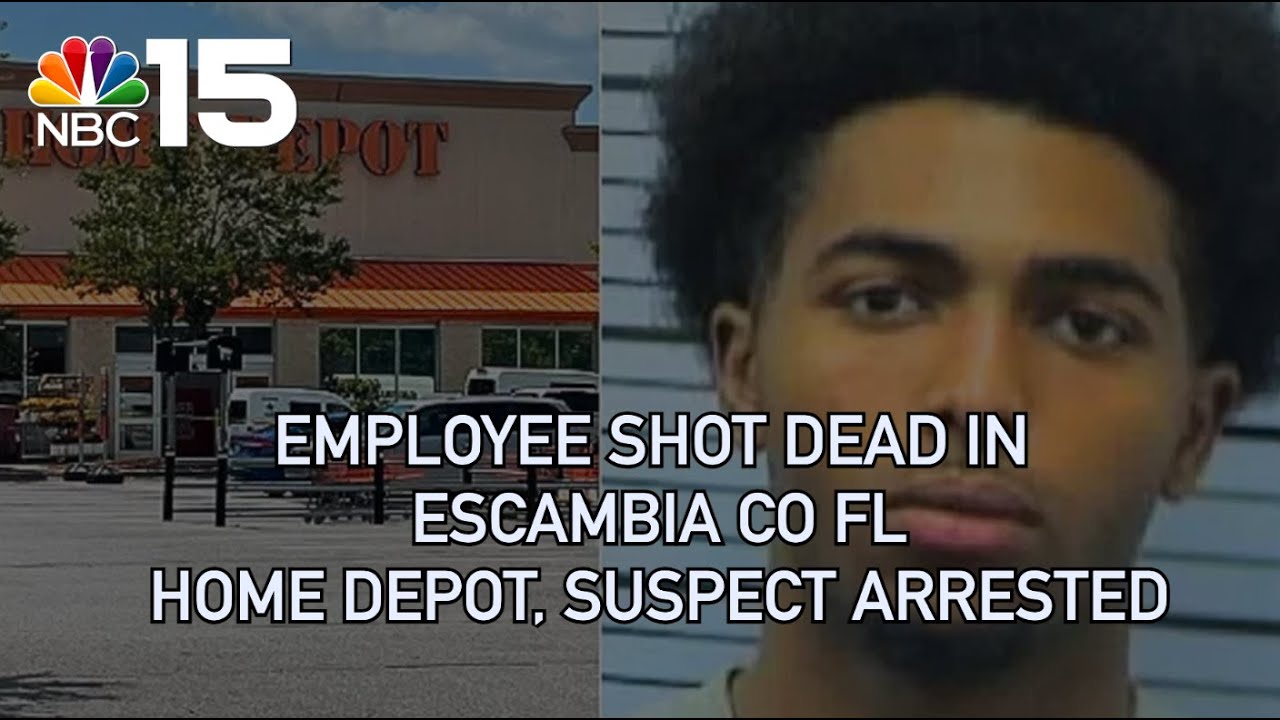 Employee shot dead inside Escambia County Home Depot, suspect arrested ...