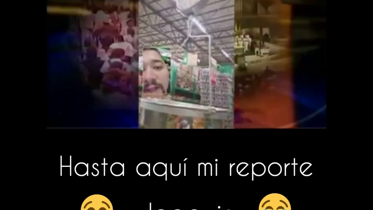 Hasta aquí mi reporte Joaquín (bascula alterada) - YouTube