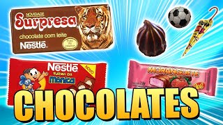 Os Melhores CHOCOLATES dos Anos 90!