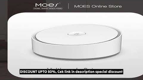MOES Smart Multi-mode Gateway ZigBee 3.0 WiFi Bluetooth Mesh Hub Work
