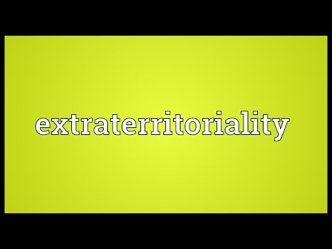 Header of extraterritoriality