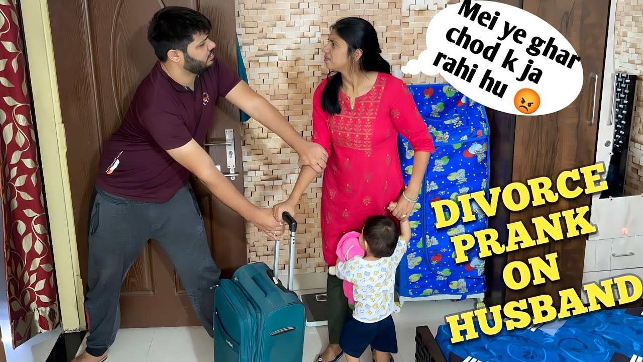 Divorce prank on husband || Finally Revenge Prank kar he dia ||