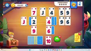 Disney Solitaire Level 70 Frozen Scene ❄️ | Step by Step Walkthrough + Commentary (F2P)
