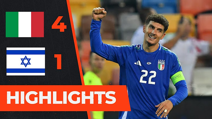 Italy vs Israel 4-1 Highlights & All Goals | Uefa Nation League 2024