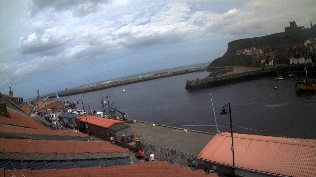 Whitby Sun Whitby Sun 19th Jun 2016 24-Hour Time-lapse (Downriver) - YouTube