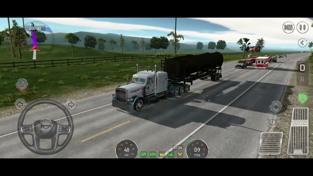 Truck Simulator Drive USA EVO👈👉Added a new map Miami👉Добавлено новая карта МАЙАМИ