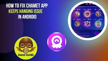 Hoe het probleem met de Chamet-app op Android op te lossen, blijft deze hangen