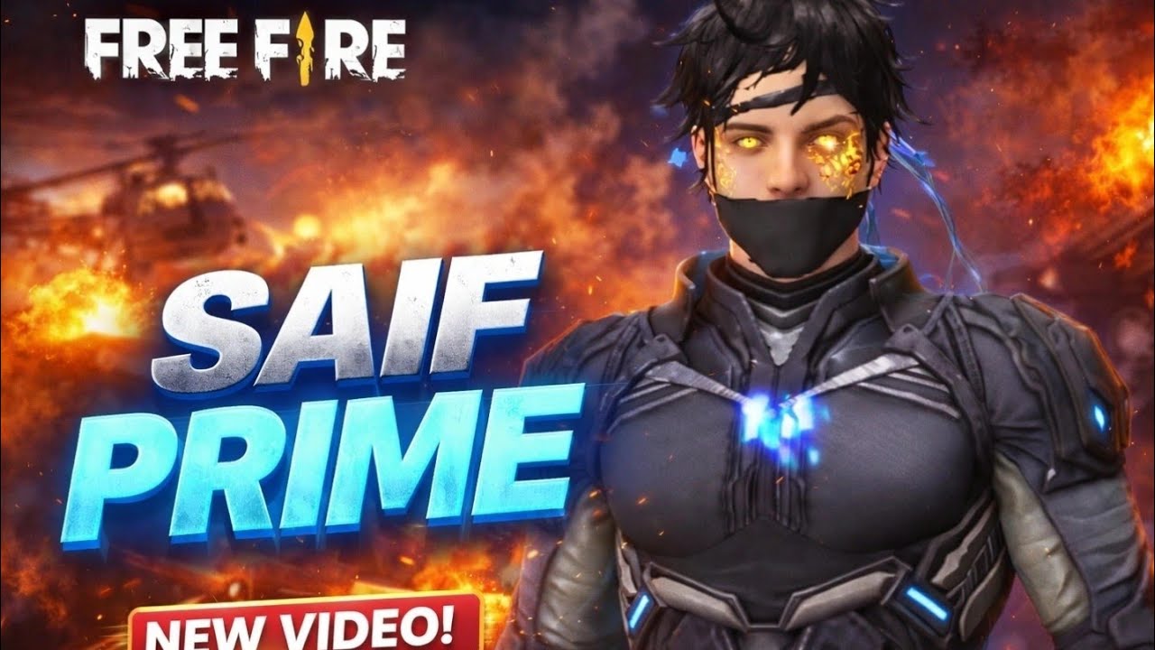 saif gaming is live! 4v4 costom ajaoo bro