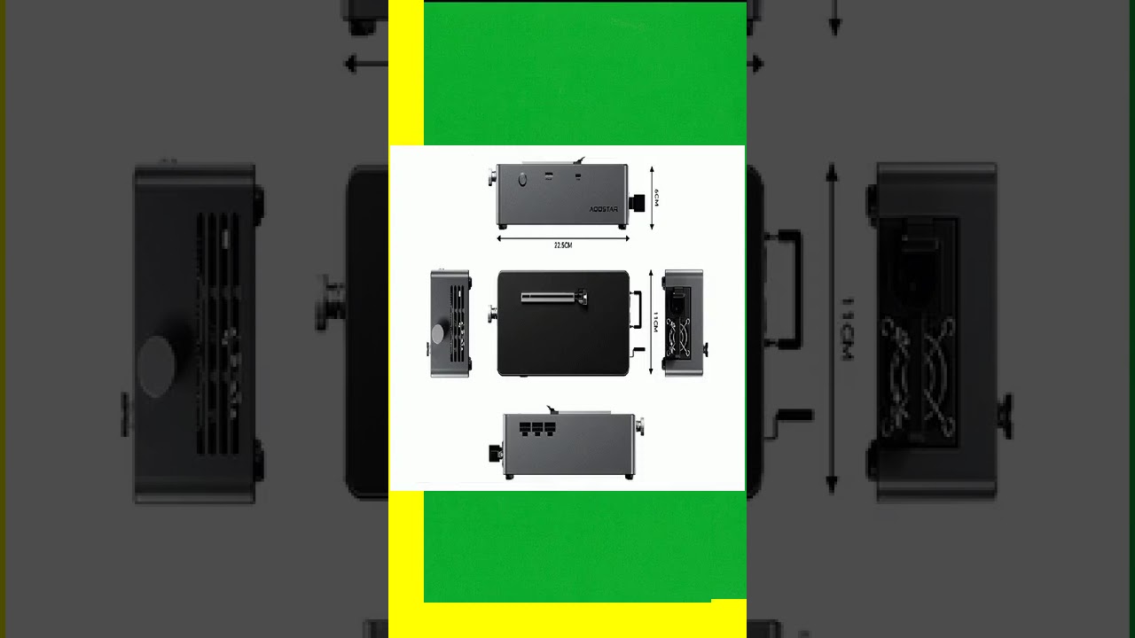 AOOSTAR AG02 eGPU Dock with Oculink and USB4 Port EU Plug Best Price Offer