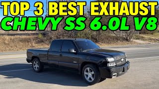 Top 3 BEST EXHAUST Set Ups for Chevy Silverado SS 6.0L V8!