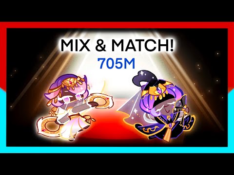 CROB - Mix & Match! Lilac & Yogurt Cream Cookie (705M) - YouTube