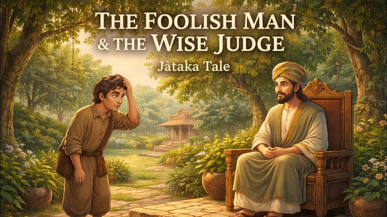 The Foolish Man and the Wise Judge Jātaka | Ancient Moral Story for Kids | Chanu’s Dream TV