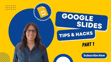 5 Google Slides Tips and Tricks - Part 1