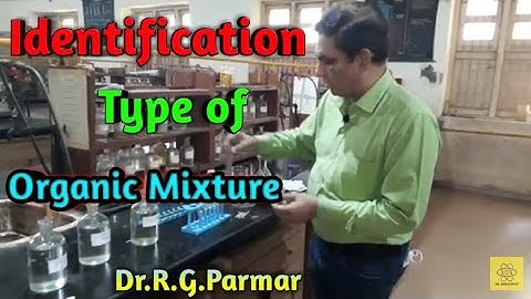 How to Idenify type of Binary Org. mixture | Base + Neutral